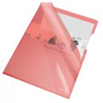 Esselte Mapa de protectie, A4, cristal, 150 microni, rosu, 25 buc/set, Esselte E55433 (55433)