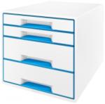 Leitz Cabinet cu 4 sertare WOW Leitz alb/albastru E52132036 (52132036)
