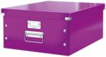 Leitz Cutie mare Click & Store WOW Leitz mov metalizat E60450062 (60450062)
