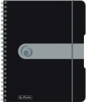 Herlitz Caiet de birou A5, 80 file, aritmetica, negru, Herlitz HZ11293768 (11293768)