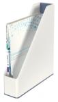 Leitz Suport vertical in culori duale WOW Leitz alb/gri E53621001 (53621001)