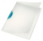 Leitz Dosar cu clip, A4, PP, Color Clip Magic, albastru deschis, Leitz E41740030 (41740030)