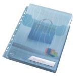 Leitz Mapa 3/set A4 cu eticheta CombiFile Jumbo 200 microni albastru Leitz E47270035 (47270035)