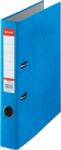 Esselte Biblioraft Rainbow, carton prespan, partial reciclat, certificare FSC, A4, 50 mm, Esselte albastru E17920 (17920)