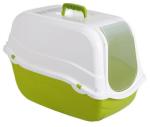 Kerbl Litter Box Minka - Закрита Котешка Тоалетна с активен въглен ЗЕЛЕНА - 57x39x41 cm - 81570