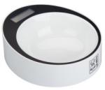 M-PETS Yumi Smart Bowl - умна купа с кантар до 2 кг, диаметър - 20 см БЯЛА с ЧЕРНО - 10520099