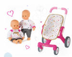 Smoby Baby Nurse Gold Edition - cărucior pentru păpuşă de jucărie (220100-14)