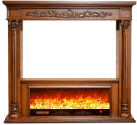 Art Flame Fusion 1800x1660x380 mm brown