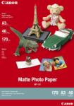  Canon Matte Photo Paper MP-101, A3 méretű - 40 ív (7981A008)