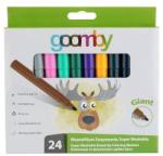 Goomby Флумастери измиващи се Jumbo 24 цвята