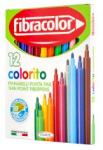 Fibracolor Флумастери Colorito 2.9мм 12 цвята