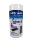Data Flash Servetele umede dezinfectante pentru curatare suprafete din plastic, 100/tub, DATA FLASH (DF-1712)