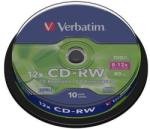 Verbatim CD-RW Verbatim 10 bucati, 12x, 700MB (43480) - vexio