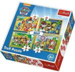 Trefl Mancs őrjárat - Mindig időben 4 az 1-ben puzzle 35,48,54,70 db-os (34307)