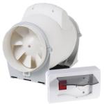 Elicent Pachet Promo: Ventilator ELICENT AXM 150 de tubulatura + Regulator de viteza Elicent R15 (PLU1670)