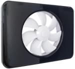 Fresh Ventilator FRESH Intellivent 2.0 negru cu elice alba, Garantie 5 ani, Timer reglabil, Auto-control al umiditatii, Functionare silentioasa Consum 5 W, 134 mc/h, Maxim 21 dB(A), Fabricatie Suedia (FRINT