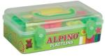 ALPINO Kit 7 culori x 90gr plastilina + 7 forme modelaj + roller, ALPINO (MS-DP000055)