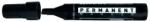 Molin Permanent marker Jumbo, varf tesit, corp plastic, MOLIN - negru (ML-RTP260-12-9)