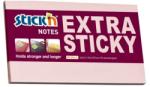 Hopax Notes autoadeziv extra-sticky 76 x 127mm, 90 file, Stick"n - magenta pastel (HO-21665)