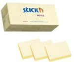 Hopax Notes autoadeziv 38 x 51 mm, 12 x 100 file/set, Stick"n - galben pastel (HO-21530) - viamond