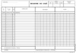 Formulare tipizate Registru casa autocopiativ valutar, format A4, 100 coli/ carnet A4 (R.C.V. 100A)