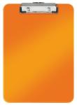 Leitz Clipboard simplu Leitz WOW, PS - portocaliu metalizat portocaliu A4 Clipboard simplu Polipropilena Cu carlig (L-39710044)