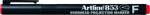 Artline OHP Permanent marker ARTLINE 853, varf fin - 0.5mm - rosu (EK-853-RE) - viamond