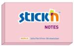 Hopax Notes autoadeziv 76 x 127 mm, 100 file, Stick"n - roz pastel roz Notes autoadeziv 76x127 mm (HO-21154)