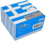 Hopax Cub notes autoadeziv 70 x 70 mm, 400 file, Stick"n Greece - alb alb Cub notes cu suport 70x70 mm (HO-21630)