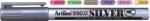 Artline Marker cu vopsea ARTLINE 990XF, corp metalic, varf rotund 1.2mm - argintiu (EK-990XF-SV) - viamond