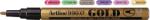 Artline Marker cu vopsea ARTLINE 990XF, corp metalic, varf rotund 1.2mm - auriu (EK-990XF-GD) - viamond