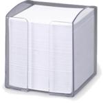Durable SUPORT CUB HARTIE TREND DURABLE, transparent alb Cub notes cu suport 90x90 mm (96002258)