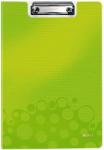 Leitz Clipboard dublu LEITZ Wow, polyfoam - verde metalizat verde A4 Clipboard dublu Polipropilena Buzunar interior (L-41990064)