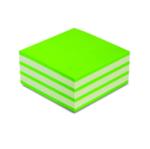 Noki Notes adeziv 50x50mm alb/verde Neon 250 File Noki verde Cub notes 51x51 mm (NK12337)
