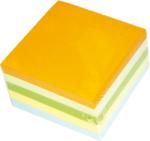 produse din hartie Rezerva cub hartie color 9x9x7cm, 500 coli/cub Cub notes 90x90 mm asortate (RCHC997)