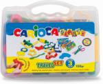 CARIOCA Kit 6 culori x 50gr plastilina + 10 forme modelaj + accesorii, CARIOCA Plasty (CA-43245)