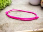 R. M. ékszer Fiatalság pink paracord karkötő (12948-BT)