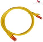 Maclean MCTV-301Y Patchcord UTP cat6 Cable plug-plug 1m yellow (MCTV-301Y) - vexio