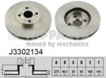 NIPPARTS Disc frana TOYOTA COROLLA Combi (E12J, E12T) (2001 - 2007) NIPPARTS J3302134