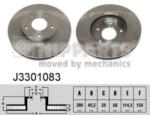 NIPPARTS Disc frana NISSAN PRIMERA Hatchback (P12) (2002 - 2016) NIPPARTS J3301083