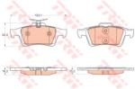 TRW Set placute frana, frana disc FORD C-MAX II (DXA) (2010 - 2016) TRW GDB2033