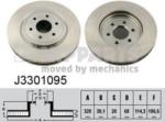 NIPPARTS Disc frana NISSAN NAVARA (D40) (2004 - 2016) NIPPARTS J3301095