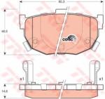 TRW Set placute frana, frana disc HYUNDAI ELANTRA (XD) (2000 - 2006) TRW GDB3170