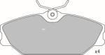 KRIEGER Set placute frana, frana disc RENAULT MEGANE I Classic (LA0/1) (1996 - 2006) KRIEGER 0950006320