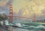 Schmidt Spiele SCH59802 (1000) - Thomas Kinkade Golden Gate Bridge Puzzle