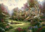 Schmidt Spiele SCH57453 (2000) - Thomas Kinkade Gardens beyond Spring Gate Puzzle