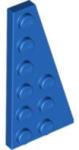 LEGO® Alkatrészek (Pick a Brick) Kék 3x6 Jobboldali Ékelem 4543089