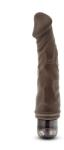 Blush Novelties РЕАЛИСТИЧЕН ВИБРАТОР DR. SKIN КАФЯВ 23, 5см от SexOutlet. bg