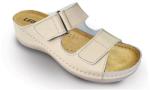 Leon Comfortstep 905 bézs női bőr papucs 40, 41