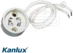 Kanlux GU10 porcelán foglalat 15cm vezetékkel/402/ (402)